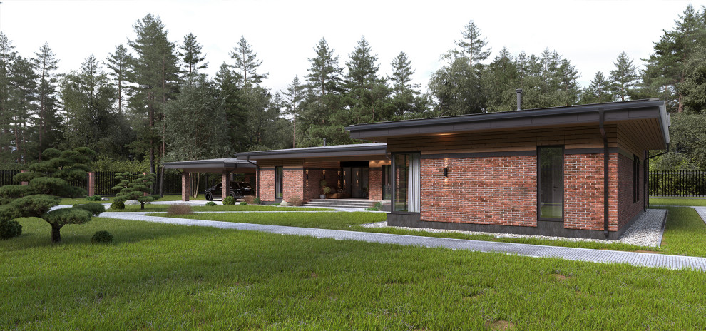 Частный дом в стиле "Райт"