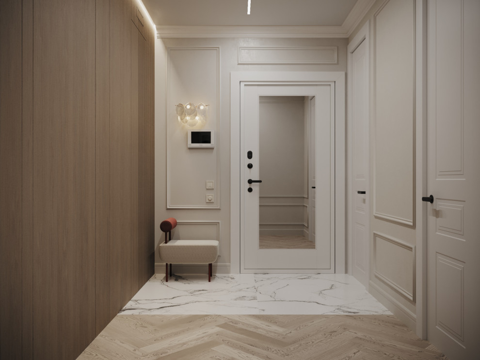 Уютная квартира в спокойных светлых оттенках