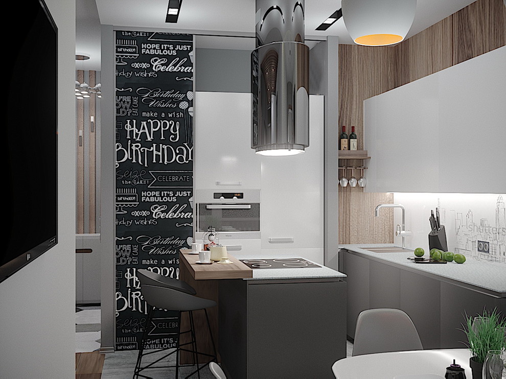 Современный стиль с эко элементами