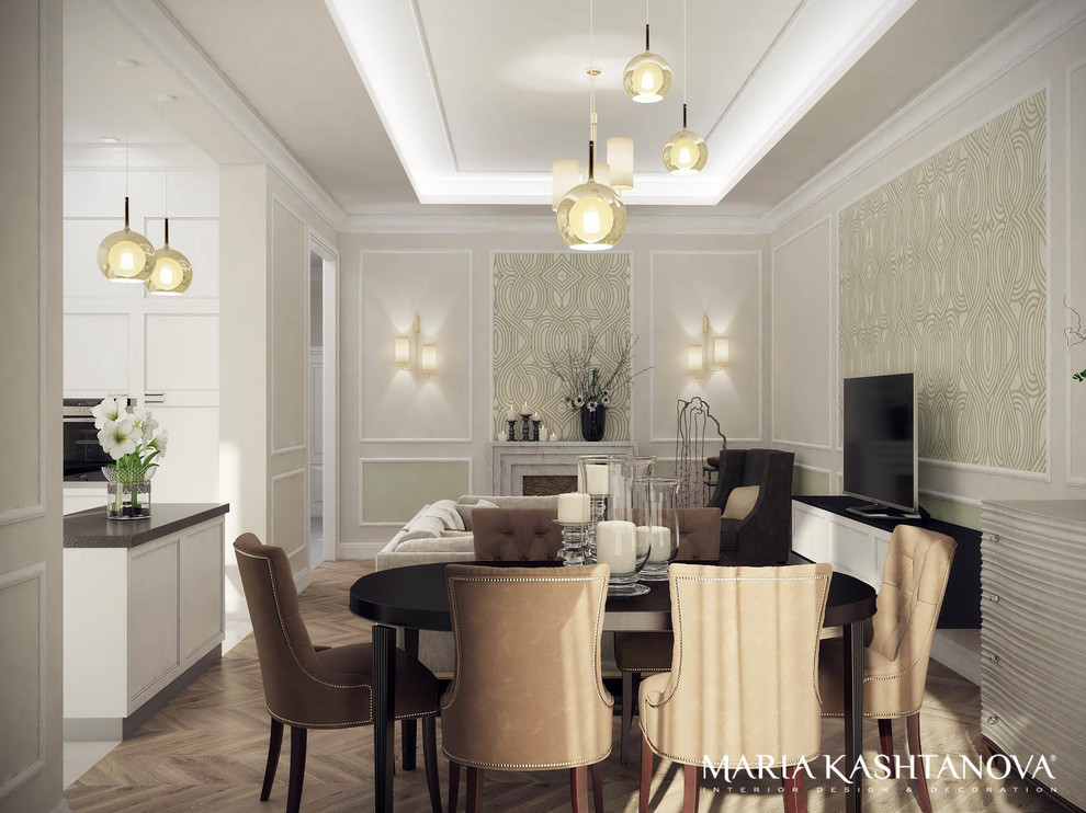 Элегантный интерьер в клубном «Доме в Лавровом переулке»