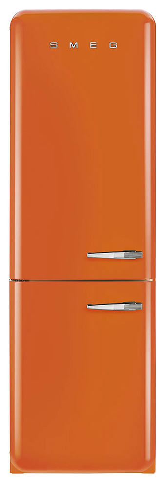 50’s Retro Style Aesthetic Refrigerator - Midcentury - Refrigerators