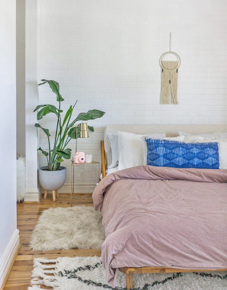 Trendy bedroom photo in Phoenix