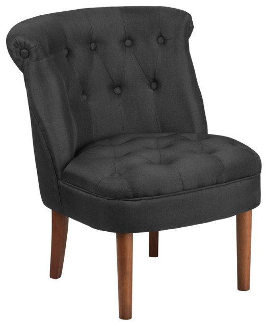 small tufted chair