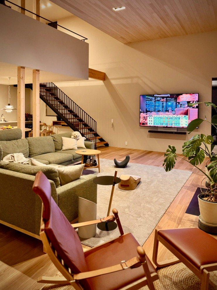 ゴルフスタジオのある家