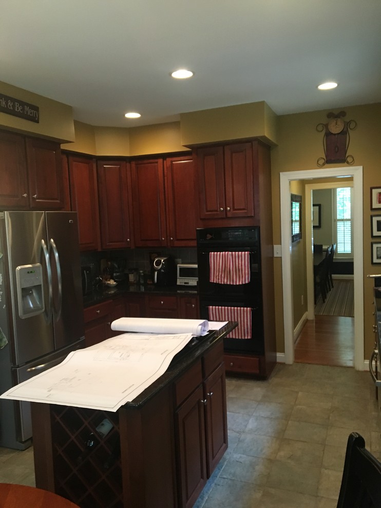 Gaithersburg White Transitional Kitchen