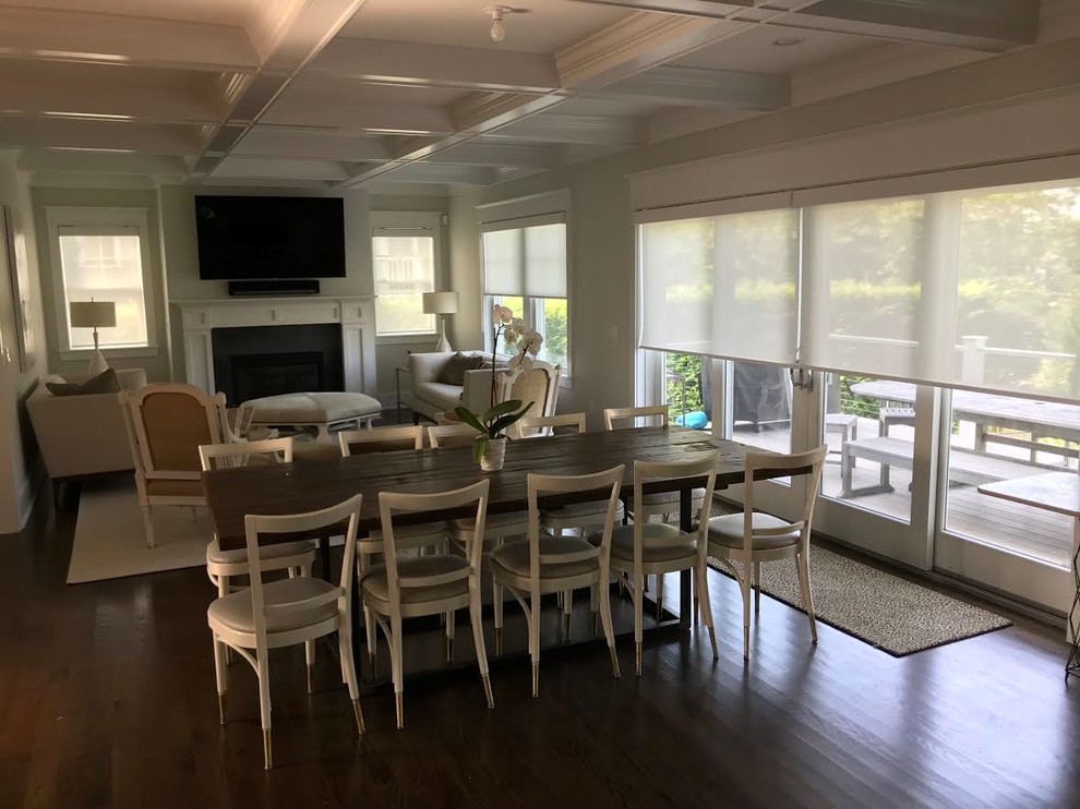 Mantoloking Family Room - Solar Screens