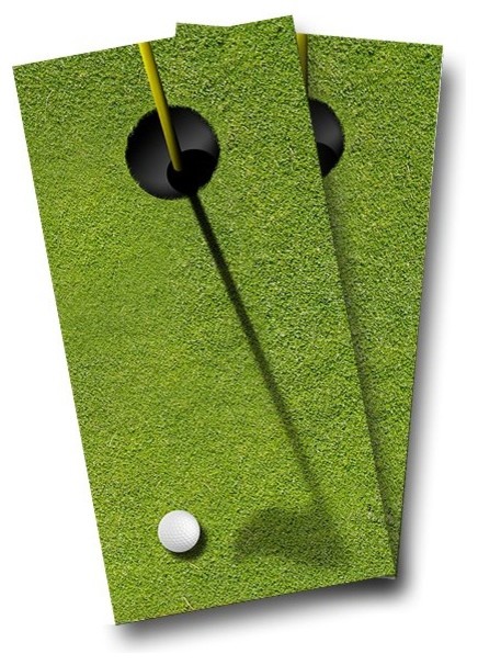 Golf Cornhole Wrap, Set of 2