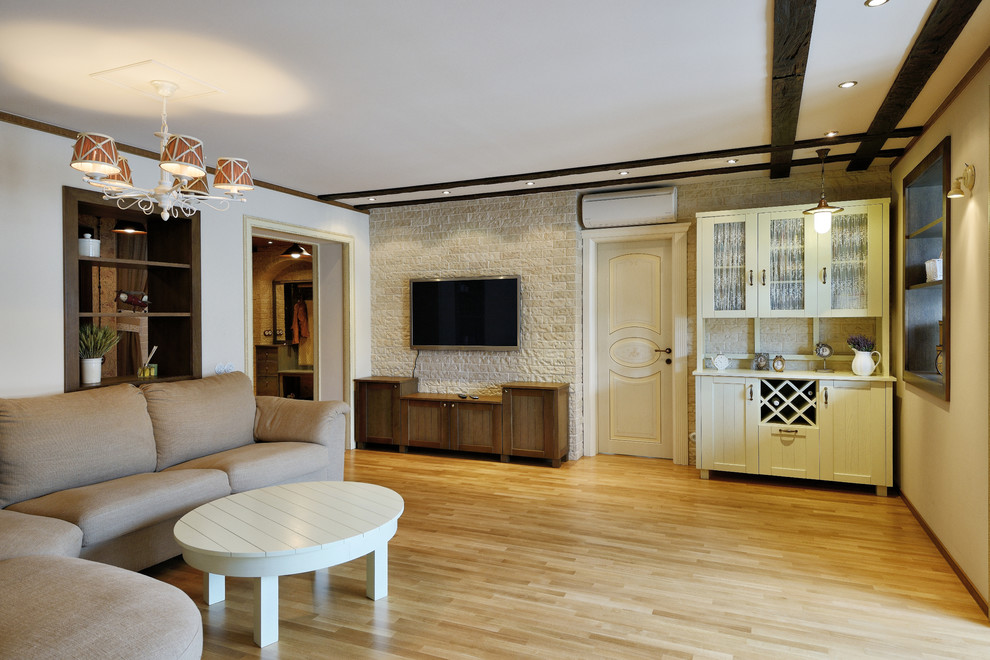 Гостиная в квартире на Казанском шоссе