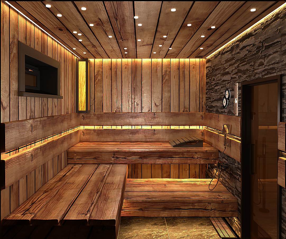 Баня из сруба