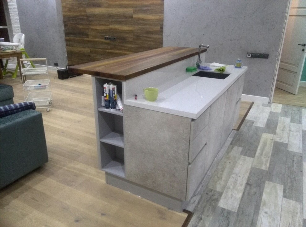 Кухня в стиле лофт