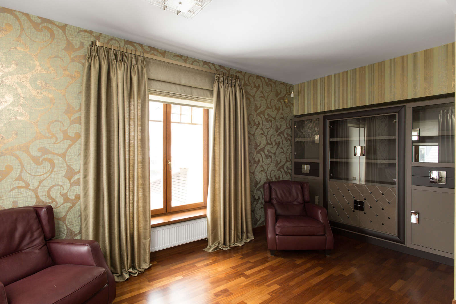 Текстильное оформление загородного дома