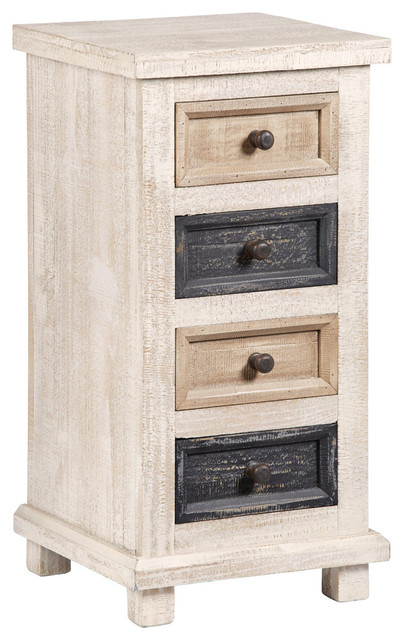 Sallie Small 4 Drawer Chest Farmhouse Accent Chests And