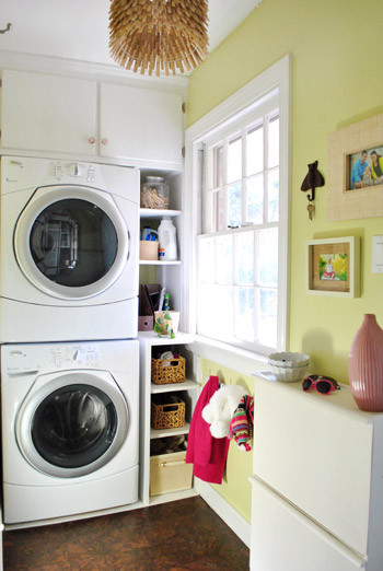 Eclectic Laundry Room Cork Young House Love laundry room eclectic-laundry-room