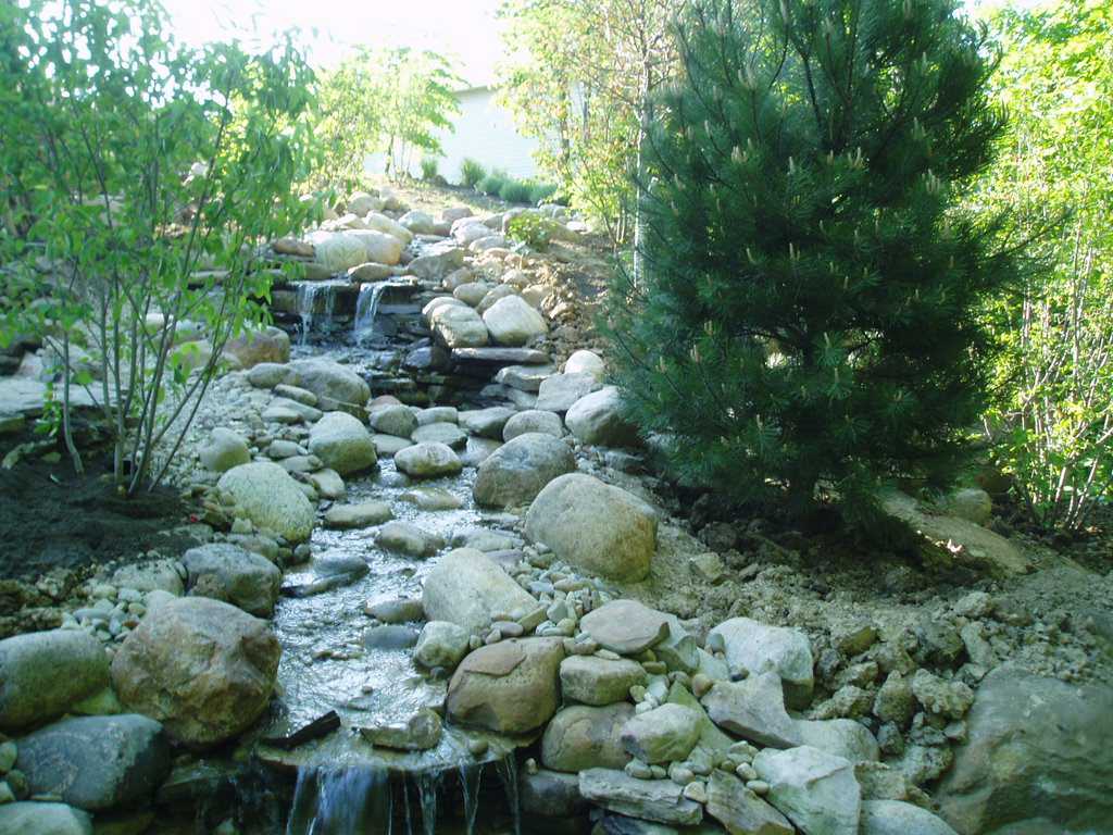 Waterfall and Stream