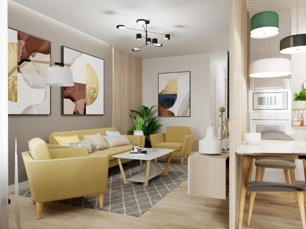 Квартира 70 м2 в ЖК Серебряный фонтан