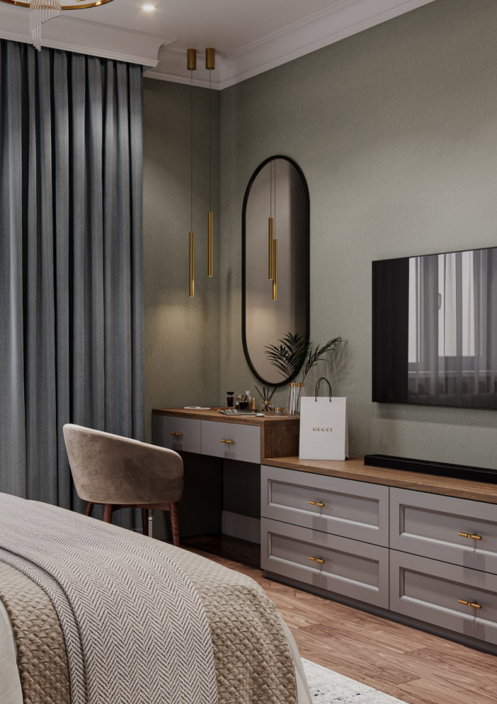 Дизайн интерьера коттеджа Троицк