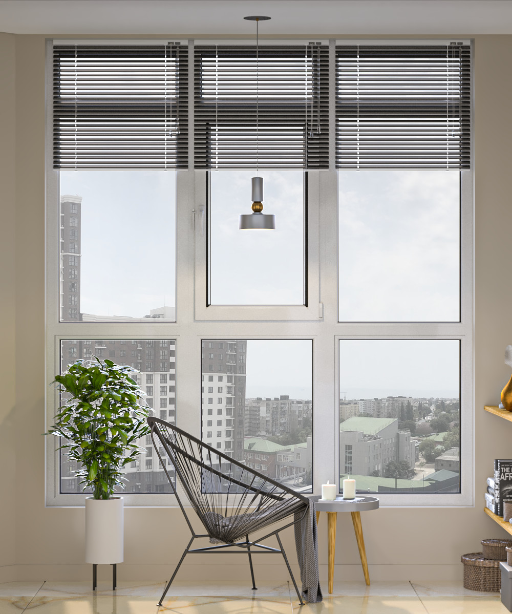 Серый монохром. Проект однокомнатной квартиры для сдачи