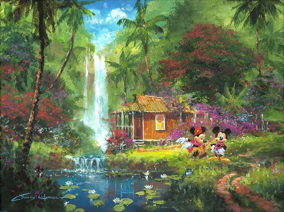 Disney Fine Art Warm Aloha by James Coleman