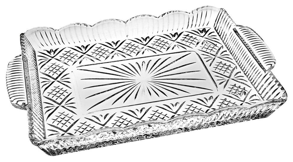 Dublin Gallery Tray Traditional Serving Trays by GODINGER SILVER