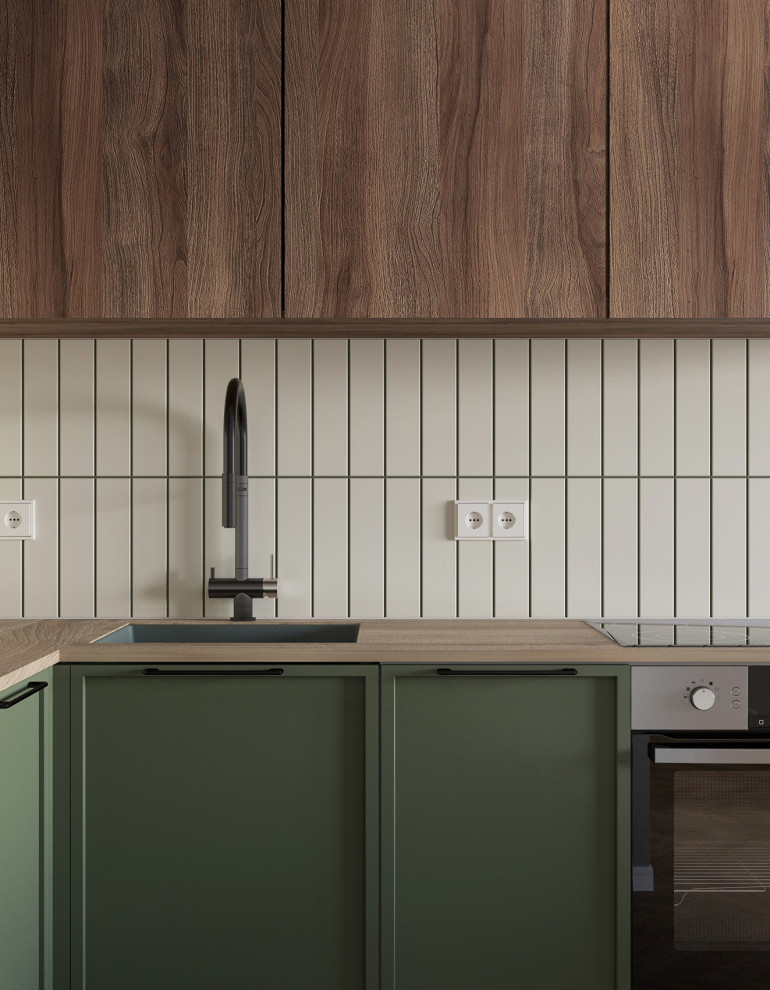 Яркие акценты и универсальная детская: интерьер для молодой семьи с дочкой