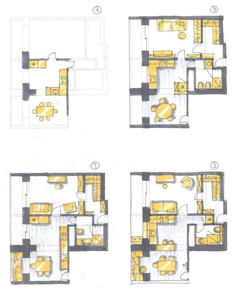 Морской бриз - объединение кухни (фото)