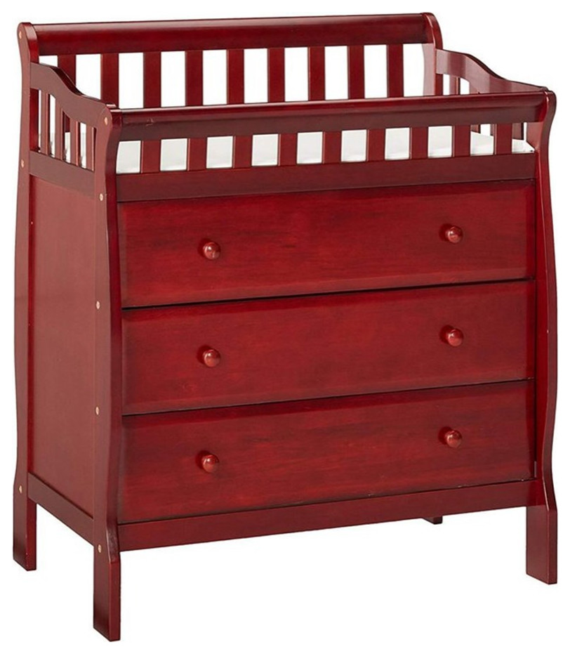 Orbelle Oneman Modern New Zealand Pine Solid Wood Changing Tables in