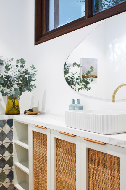 Powder Room Renovation contemporary-powder-room