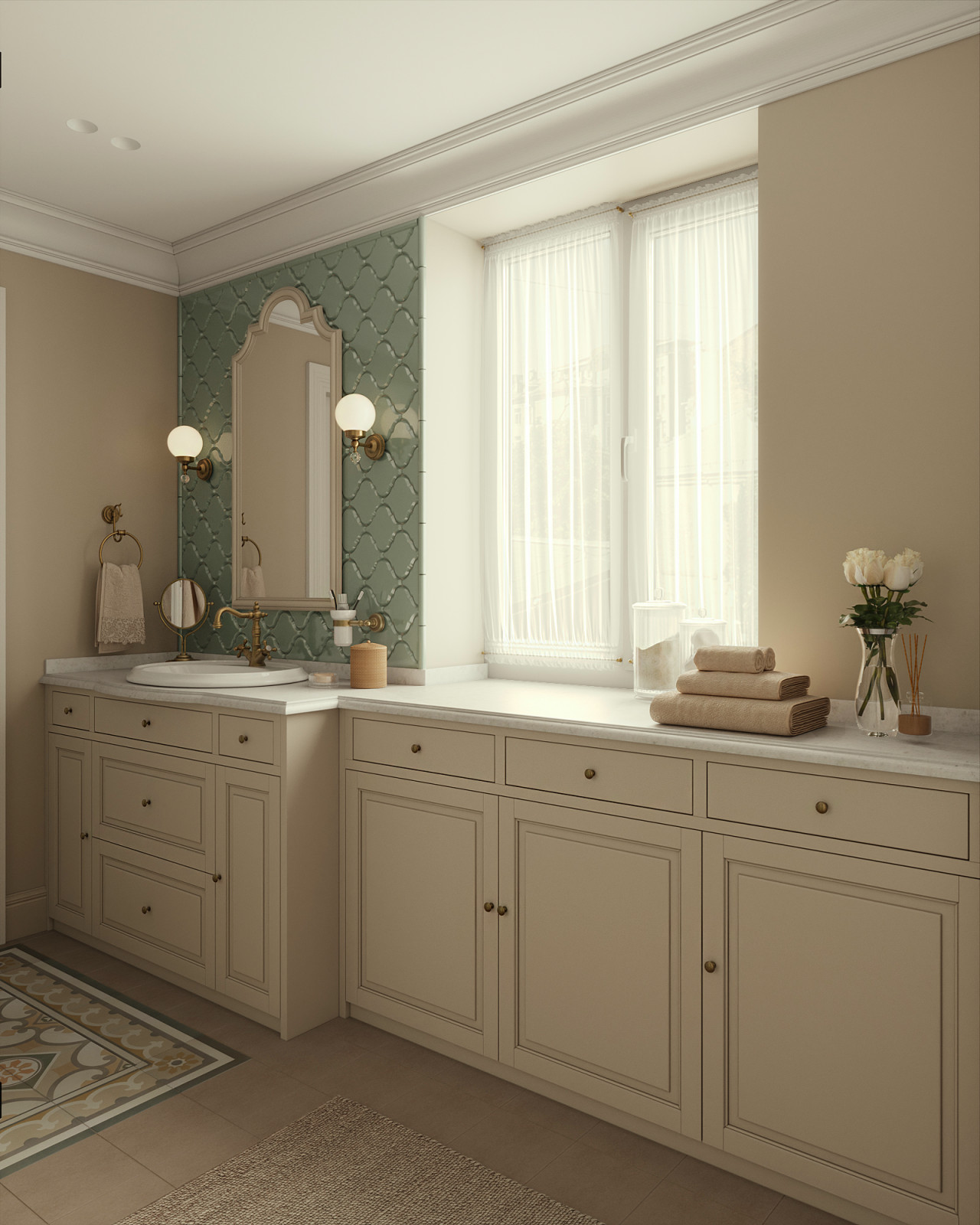 Дом в стиле прованс г. Бирюч (80 кв.м.)