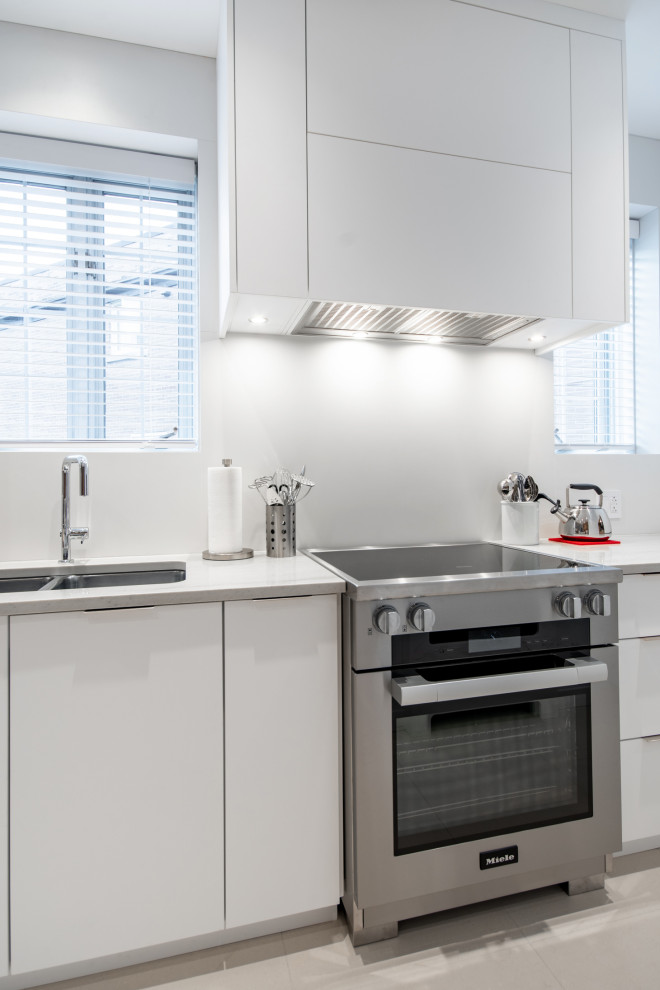 Modern Minimalist Kitchen Montreal