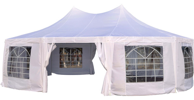 Outsunny 29 X20 Large Heavy Duty Decagon 10 Wall Party Gazebo Tent Outsunny 29 X20 Large Heavy Duty Decagon 10 Wall Party Gazebo Tent