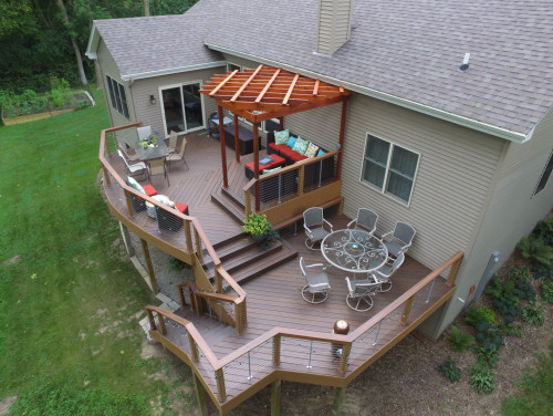 21 Cool Multi Level Deck Ideas And Designs