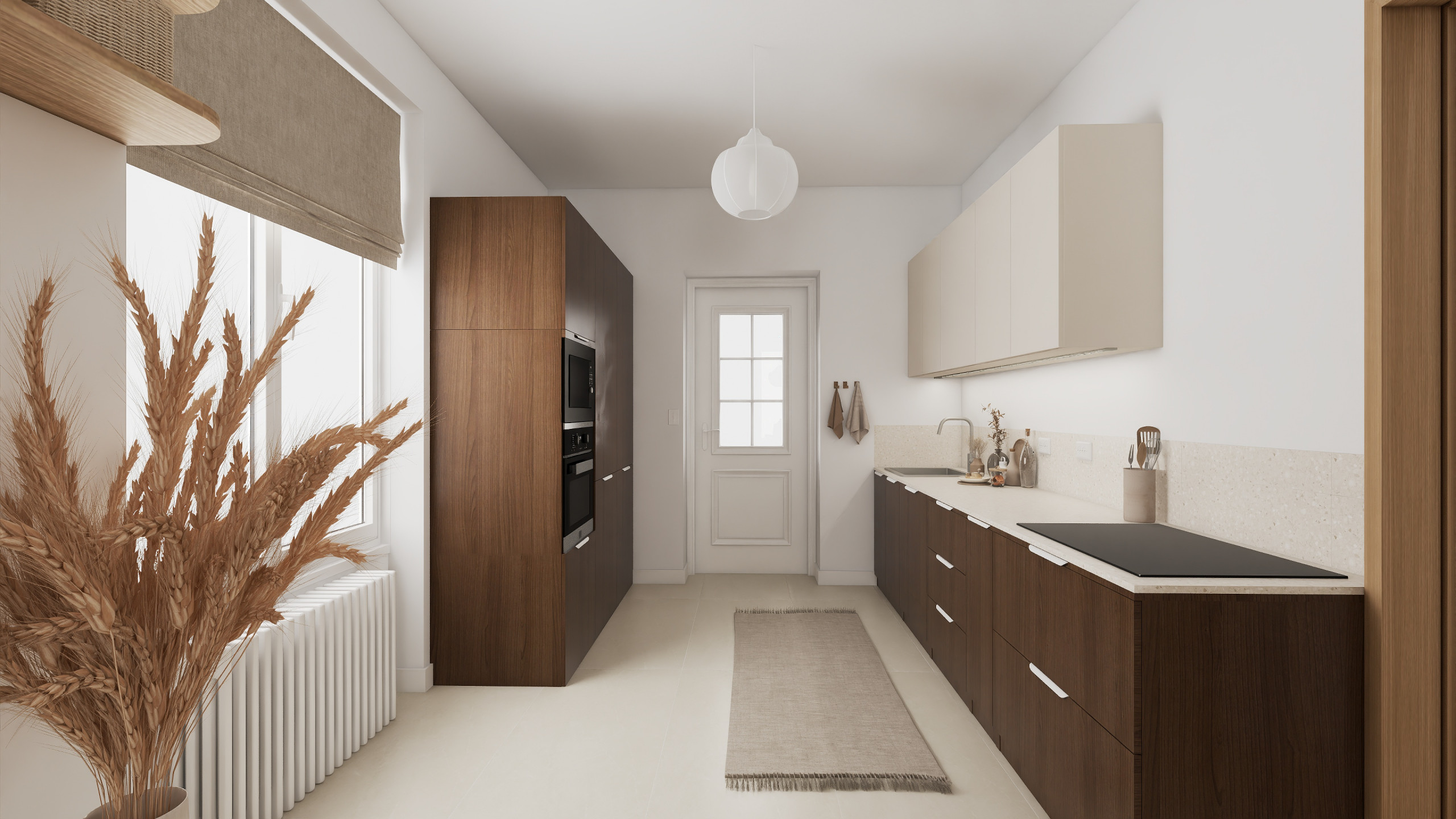 Projet Foch - pièce de vie et cuisine