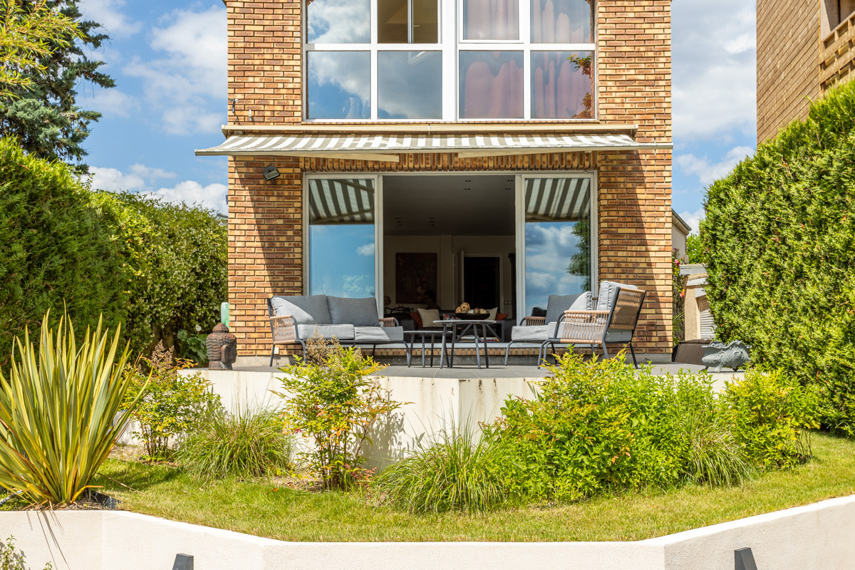 Un jardin aux allures contemporaines