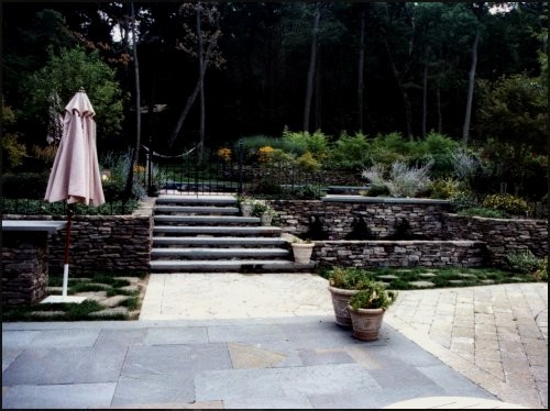 Photo of a traditional patio in Newark.