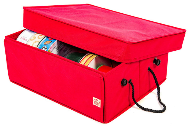 Ribbon Storage Box and Dispenser - Contemporary - Holiday Storage - by ...
