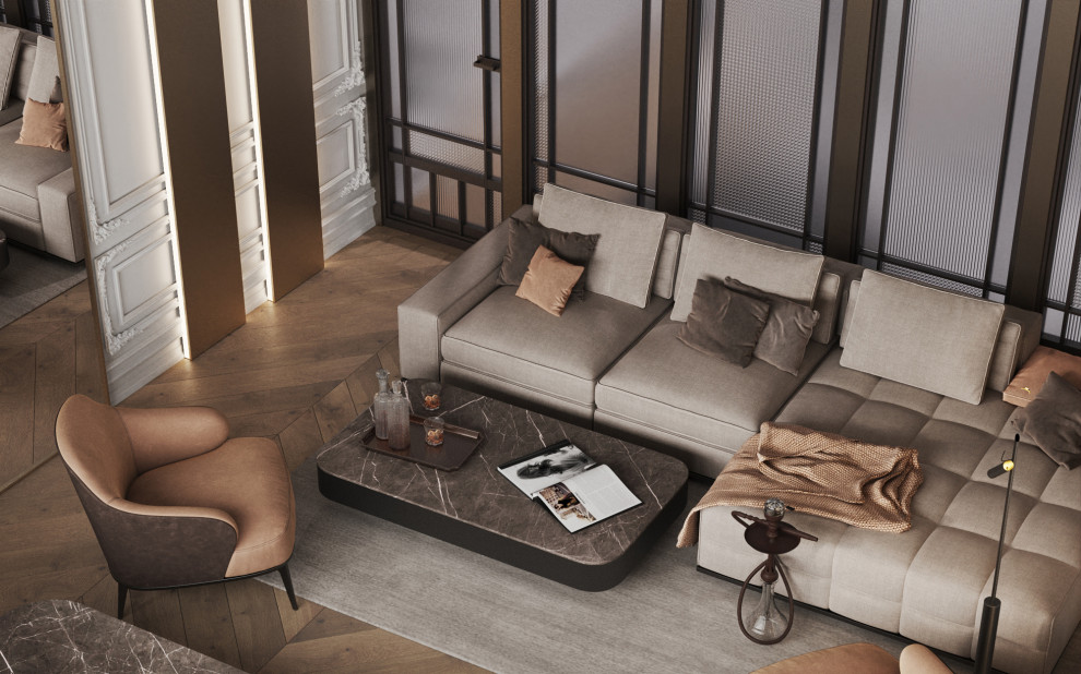 Гостиная с домашним кинотеатром