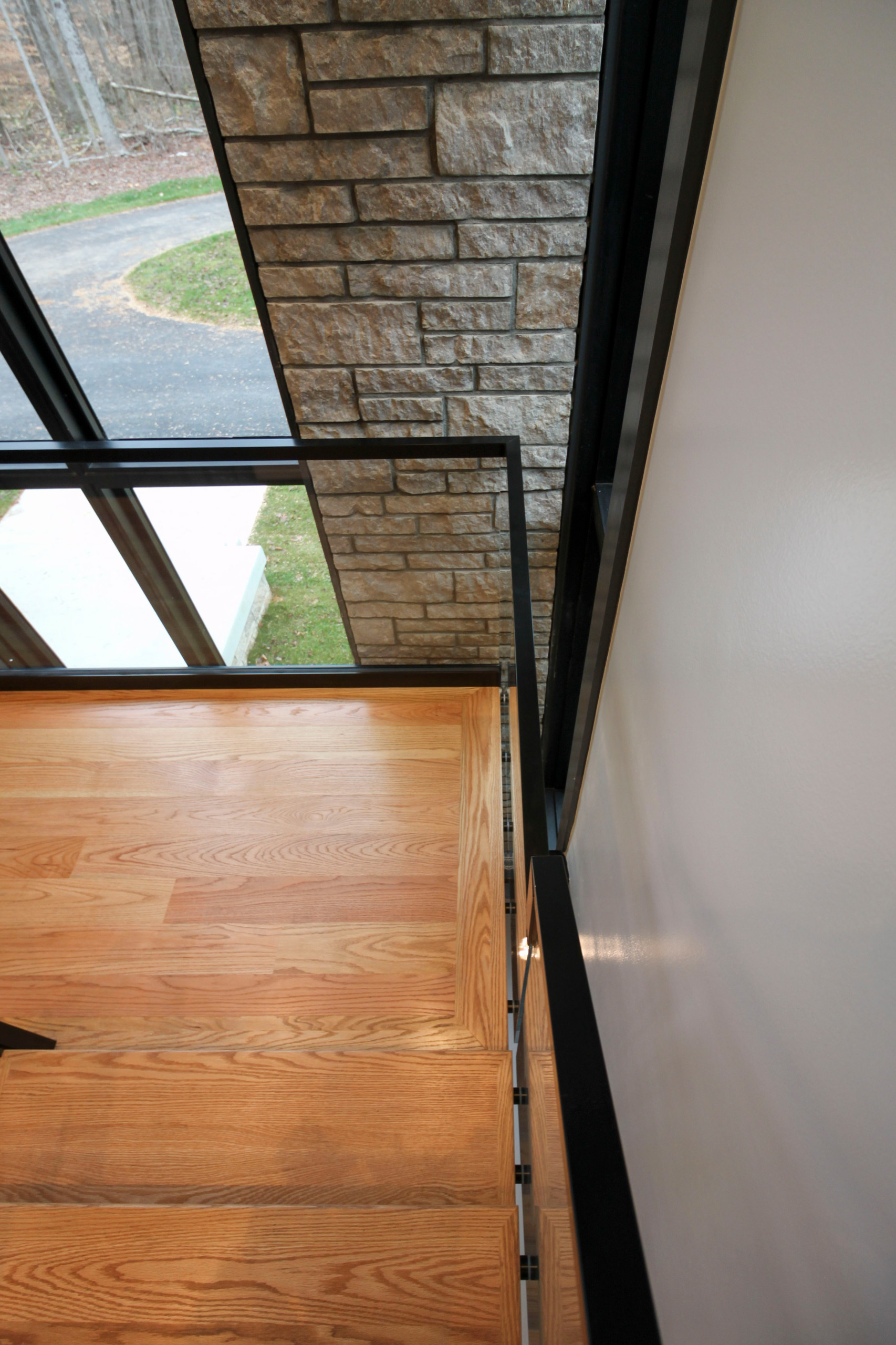 98_Sun Filled Modern Staircase Surrounded by Private Forest, Clifton VA 20124