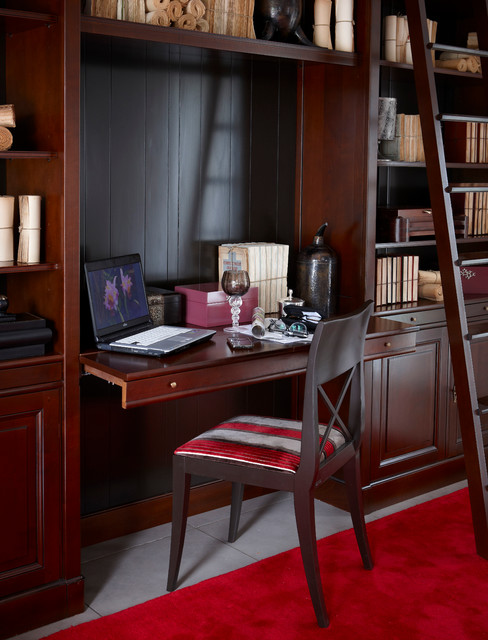 Customizable Wall Units nyklassisk-hjemmekontor