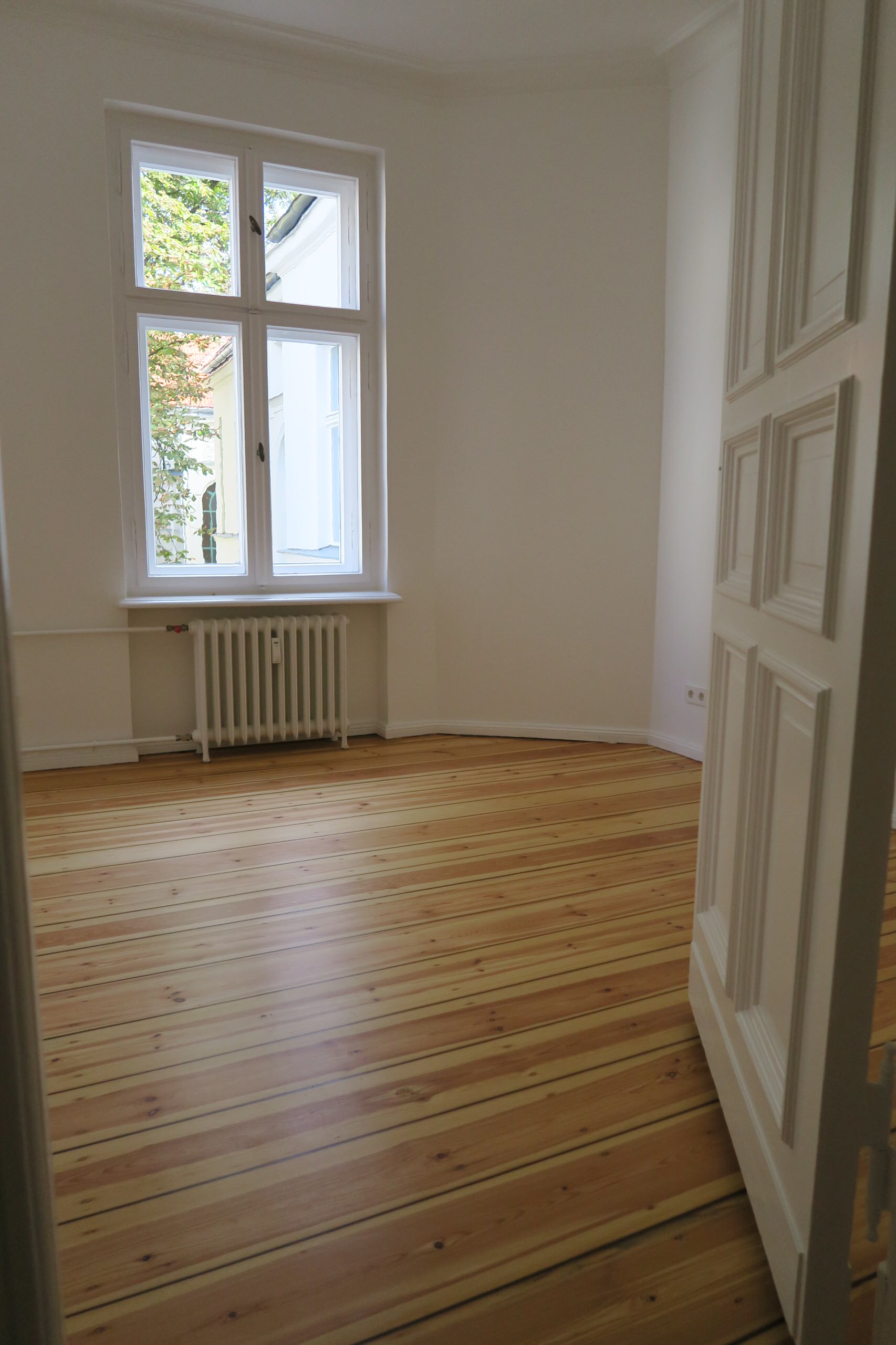 Mommsenstraße 1 Restaurierung Tafelparkett