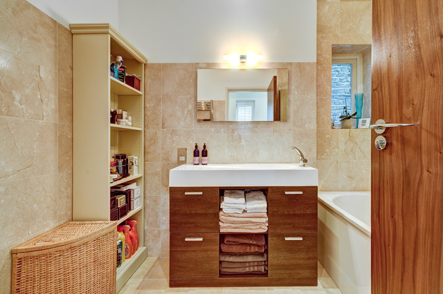 West London Refurbished Flat contemporary-bathroom
