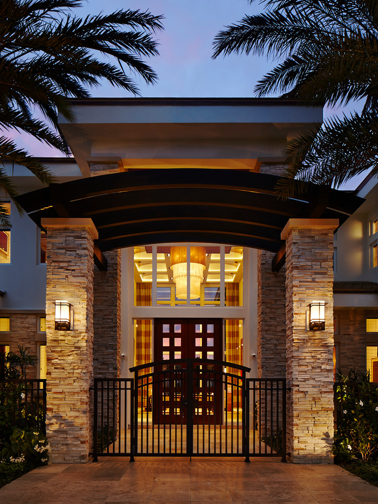 Boca Raton, FL - Contemporary - Entry - Miami - by Cudmore Builders