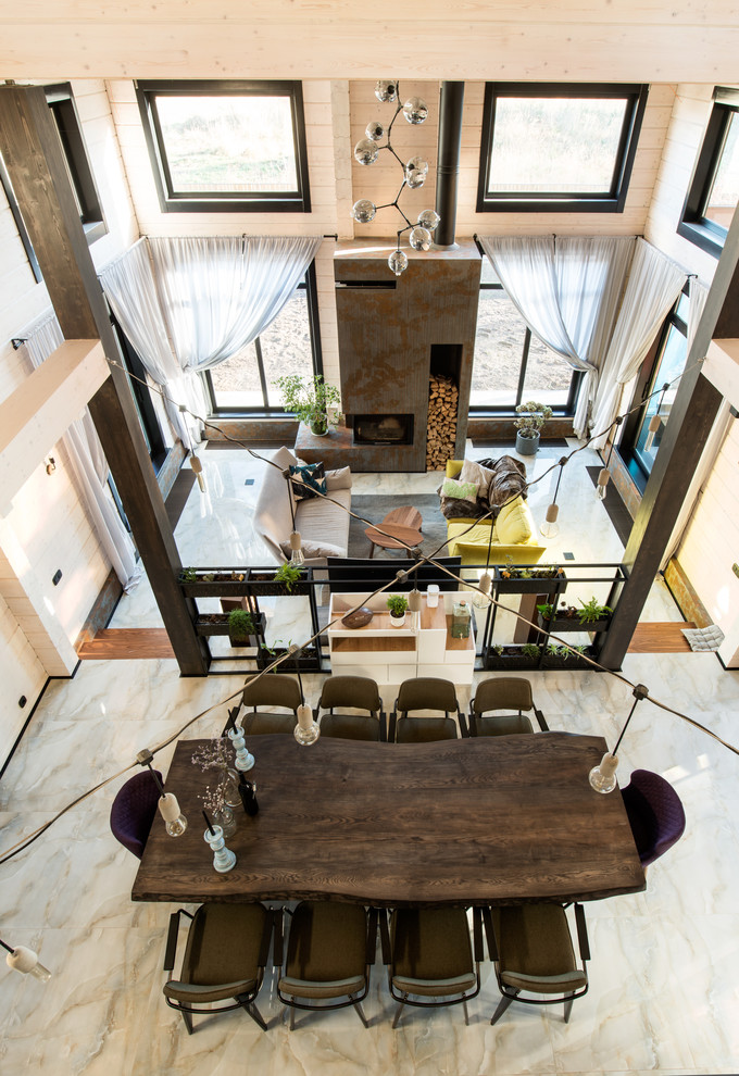 Загородный дом, Интерьер 260 кв. м.