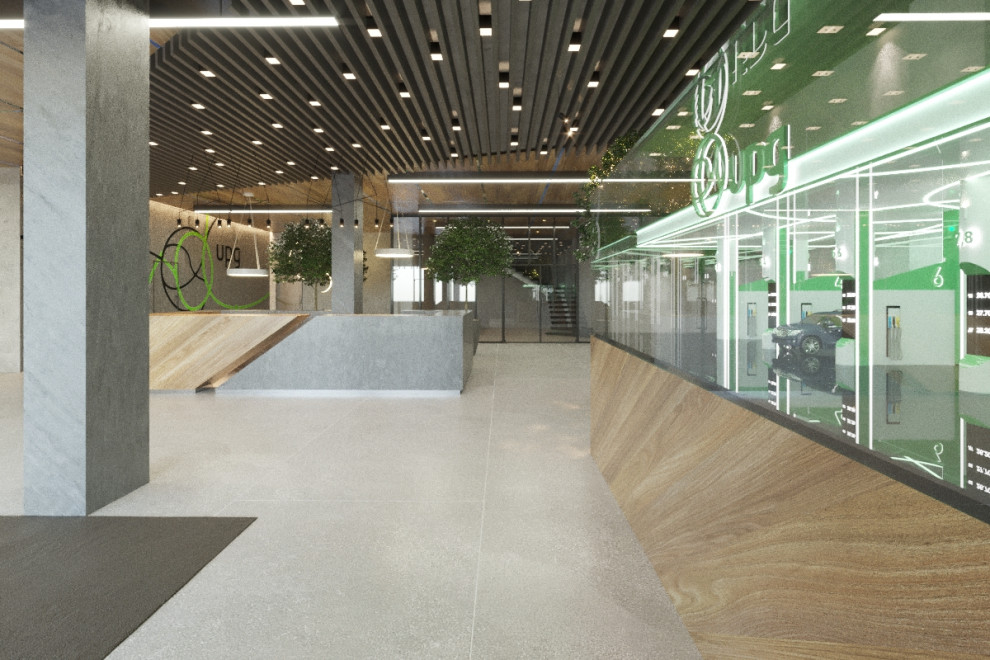 Административно-офисное освещение нового офиса