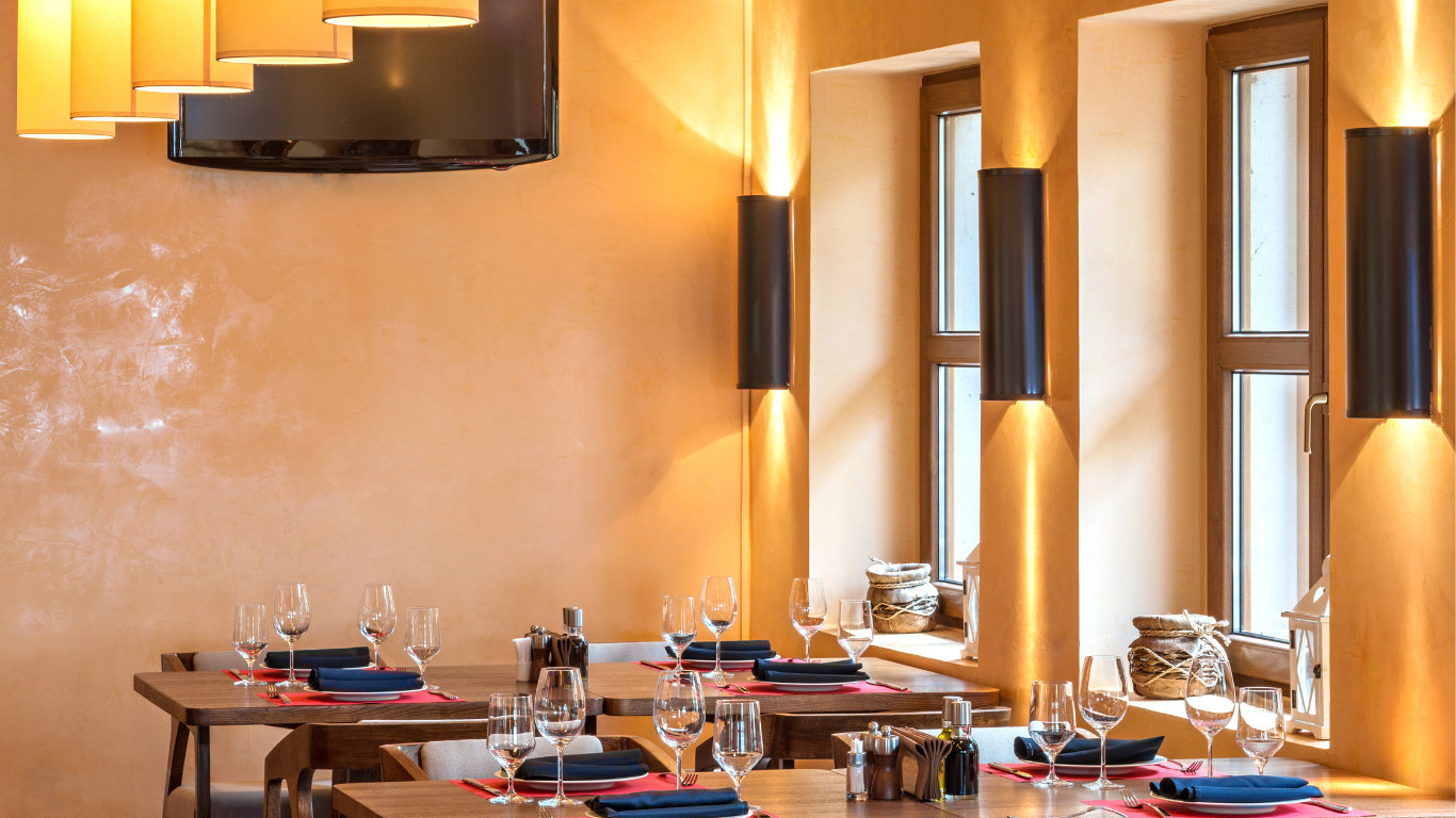Warm Neutral Restaurant in Dulwich