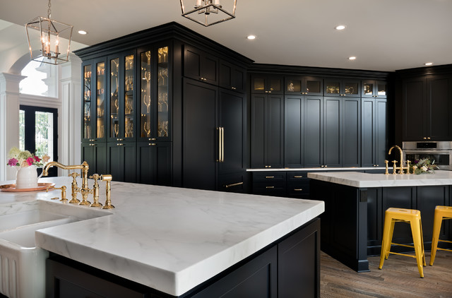 Peninsula Point Kitchen transitional-kitchen