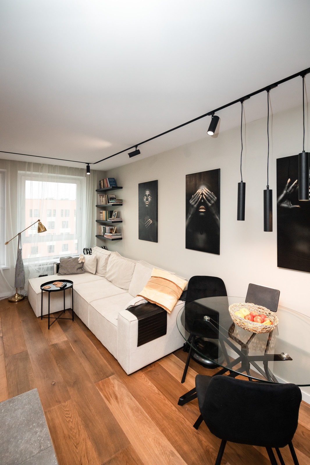 Кухня-гостиная в стиле минимализм