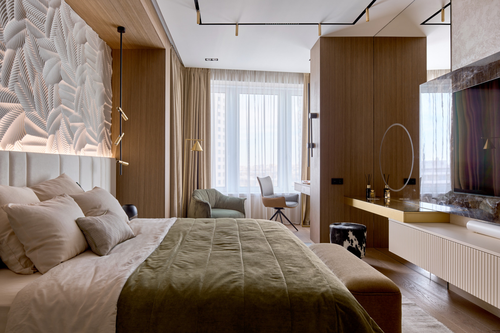 Проект в ЖК "Долина Сетунь" 100 кв. м.