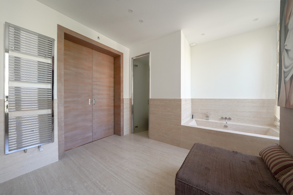 Rénovation d’une salle de bain en pierre naturelle – Paris