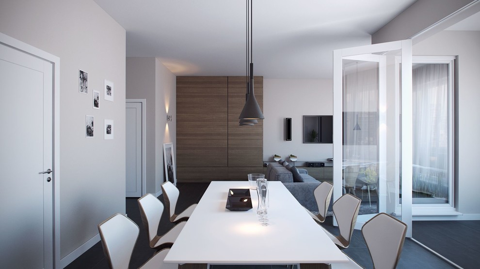 Дизайн интерьера квартиры "Простая геометрия"