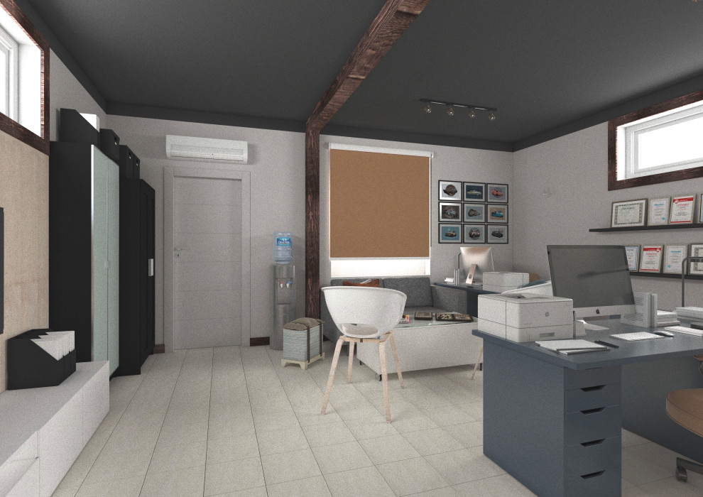 Зона ожидания автосервиса Volvo